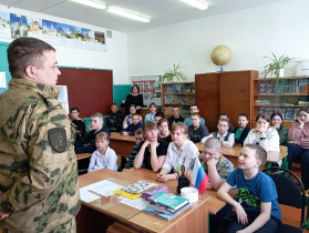 Встреча с участником СВО..